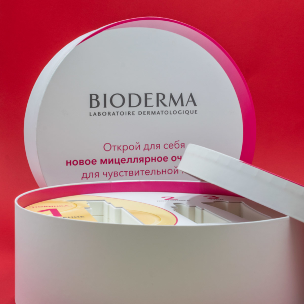 Коробка круглая Bioderma